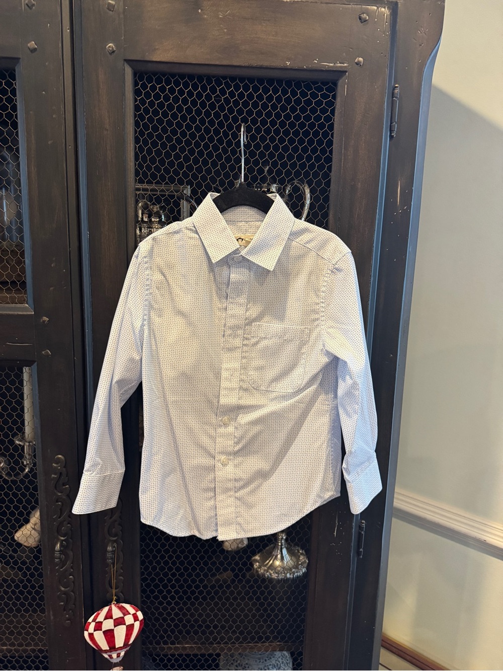 Appaman Light Blue Micro-Pattern Button-Down Shirt